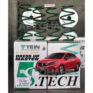 สปริงโหลด TEIN S-TECH ตรงรุ่น Honda City GN1 GN7 1.0 Turbo 4 ประตู, 5 ประตู