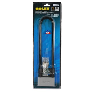 กุญแจลูกปืน SOLEX 6034 L 78 มม.SOLEX 78MM 6034 L GY PADLOCK