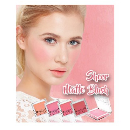 IN 2 IT Sheer Matte Blush อินทูอิท เชียร์ แมตท์ บลัช/