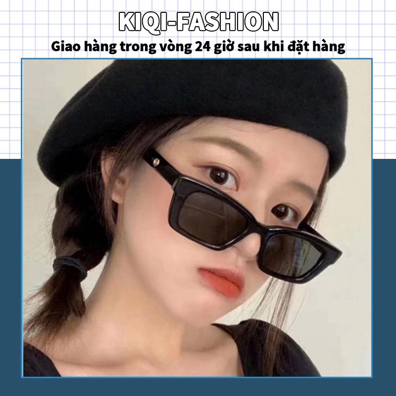 (KIQI-FASHION) Cod แว่นตากันแดด แฟชั่นเกาหลี หลากสีสัน สําหรับผู้ชายและผู้หญิง ชายหาด สุดเท่ และเท่ แว่นกันแดดนักเรียน