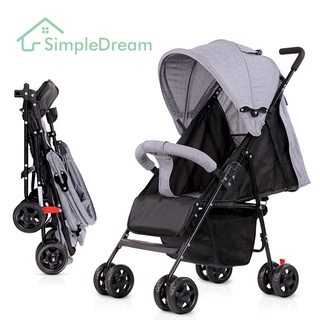 รถเข็นเด็ก รถเข็น รถเข็นเด็กพับได้ รถเข็นเด็ก 3 ล้อ เบาะรองรถเข็นเด็ก baby stroller simpledream6