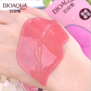 มาส์กปาก BIOAQUA ริมฝีปากอมชมพู ตั้งแต่ครั้งแรงที่ใช้ พร้อมบ…