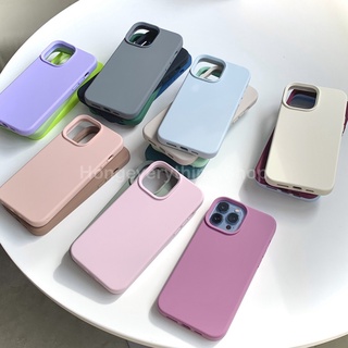 Caseใช้สำหรับ iPhone 12/12Pro(ปิดหัว-ท้าย) Caseเคสใช้สำหรับไอโฟน เคสซิลิโคน ลบรอยได้ เคสกำมะหยี่โลโก้ เคสซิลิโคนกำมะหยี่