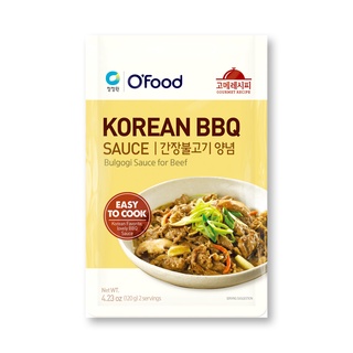 พร้อมส่ง! โอฟู้ด โคเรียนซอสบาร์บีคิว 120 กรัม OFood Korean BBQ Sauce 120g