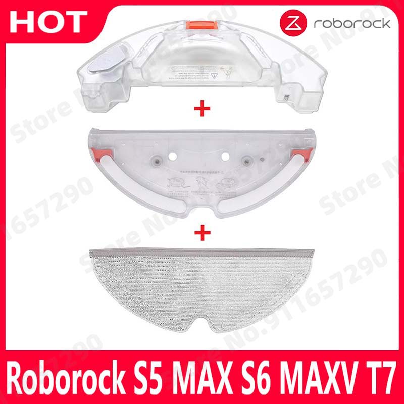 Roborock S5 Max S50 Max S55 Max S6 Max ถาดถังเก็บน้ํา ควบคุมไฟฟ้า อุปกรณ์เสริม สําหรับเครื่องดูดฝุ่น