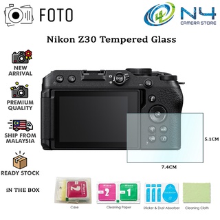 Foto กระจกนิรภัยกันรอยหน้าจอ สําหรับกล้อง Nikon Z30