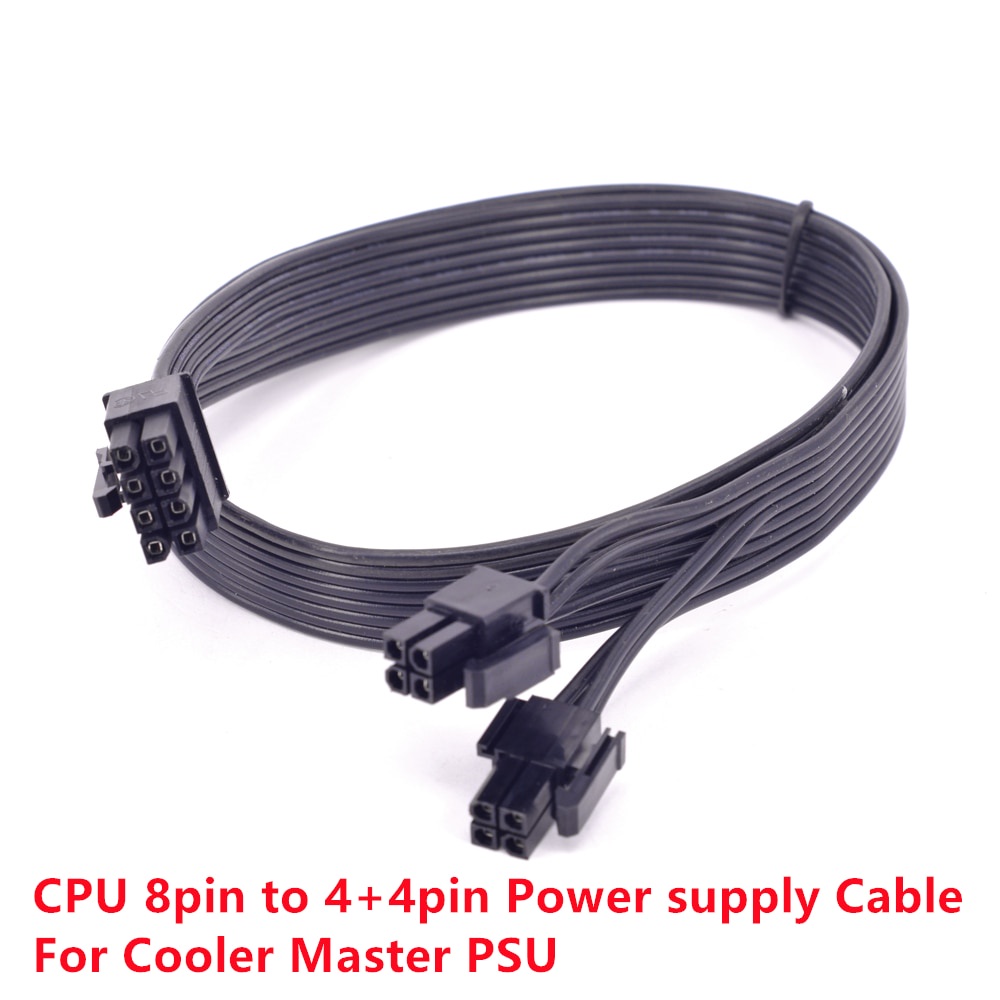 CPU 8pin ถึง 4 + 4pin สายไฟสําหรับ Cooler Master MWE V2 Series 550W 650W 750W 850W