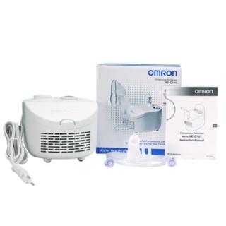 OMRON Compressor Nebulizer NE-C101 ออมรอน เครื่องพ่นละอองยาแบบคอมเพรสเซอร์ รับประกันศูนย์ไทย