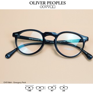 Oliver Peoples (OV5186A) - Gregory Peck สี Black