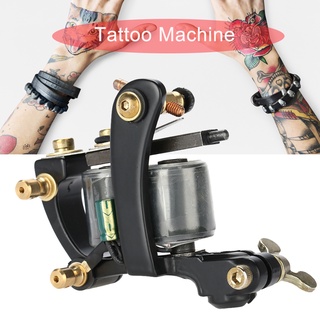 Tattoo Machine คอยส์เครื่องสักแฮนด์เมด Shader Liner สีดํา 10 Warp แบบมืออาชีพ