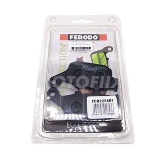 Ferodo ผ้าเบรคหลัง มอเตอร์ไซค์ FDB2258EF