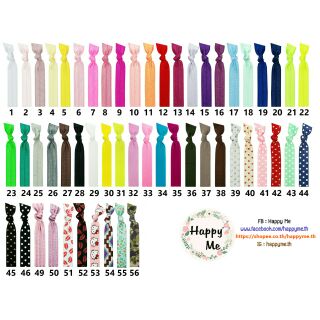 set 10 เส้น! Hair ties ยางรัดผมยางยืด คละสี