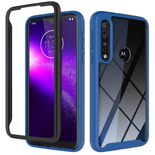 เคสมือถือ แบบยาง กันกระแทก สําหรับ Motorola Moto One MACRO Moto G8 Play Moto G8 Plus