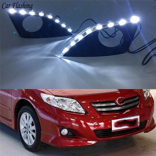 ฝาครอบไฟตัดหมอก TOYOTA ALTIS 2008,2009 มี LED พร้อมสายไฟ (1 คู่)