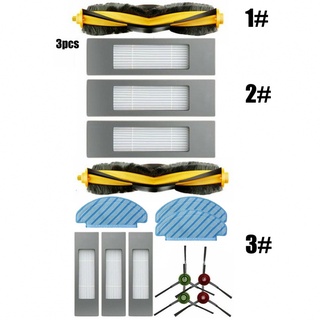 อะไหล่ไส้กรองแปรง อุปกรณ์เสริม สําหรับเครื่องดูดฝุ่น ECOVACS-DEEBOT OZMO 920 N8 N8+ T9