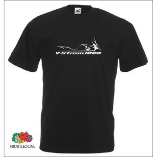 เสื้อยืดโอเวอร์ไซส์ขายดี เสื้อยืด ลาย v strom 1000 Suzuki v-strom fans MNfadg25EDgpma26 สไตล์คลาสสิก สําหรับรถจักรยานยนต