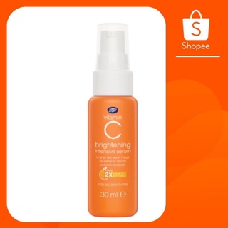 Boots Vitamin C Brightening INTENSIVE SERUM 10ML. มีกล่อง​ EXP.​2022