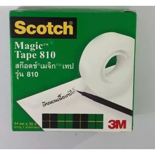 (KTS)Scotch Magic เทป รุ่น 810 3M 24mm x 33mm.