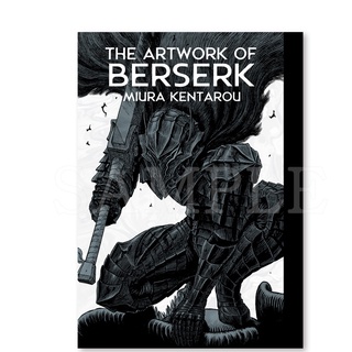 Direct from Japan Berserk Exhibition THE ARTWORK OF BERSERK Illustration Book With shrink bonus　A limited flyer and postcard are also included.