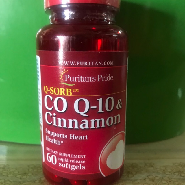 Puritan pride co q10 cinnamon 60 softgels