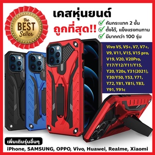 VIVO Y31/Y72/Y20/Y30/V15/V17/V19/V20/Y81/Y91/95/Y91C/V20PRO/V5/V9/V17PRO/Y20S/V20FEเคสกันกระแทกตั้งได้ เคสหุ่นยนต์
