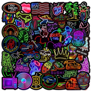 ❉ Neon Color ：VSCO Style - Series 08 JMD Cool Harajuku Graffiti สติ๊กเกอร์ ❉ 50Pcs/Set Waterproof DIY Fashion Decals Doodle สติ๊กเกอร์