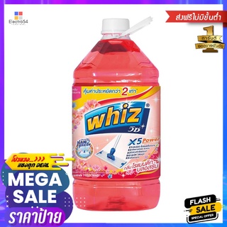 น้ำยาทำความสะอาดพื้น WHIZ 5,200ml ROMANTIC BLOSSOMLIQUID CLEANING GENERAL SURFACE WHIZ 5,200ml ROMANTIC BLOSSOM