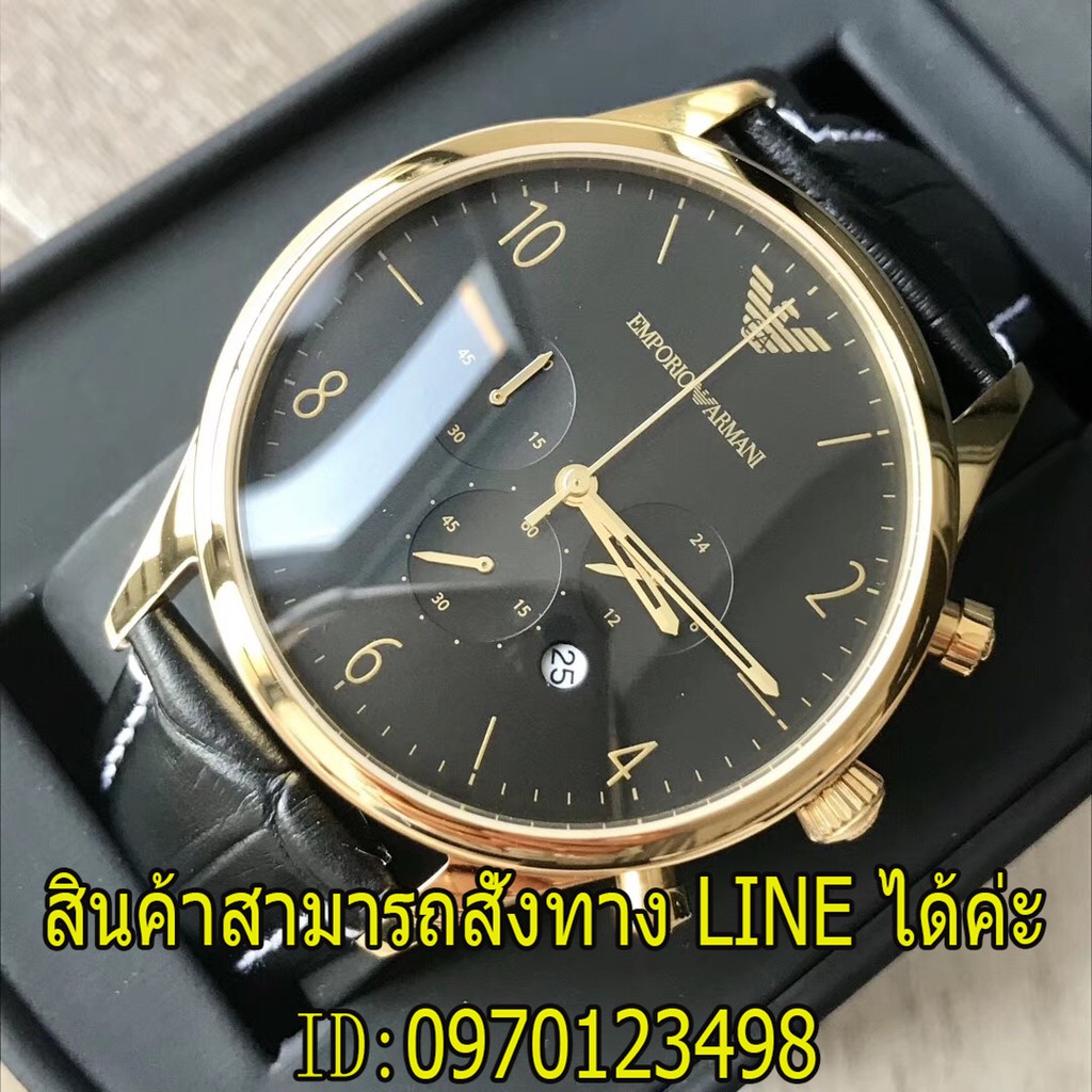 Mens Emporio Armani Chronograph Watch AR1892 L
