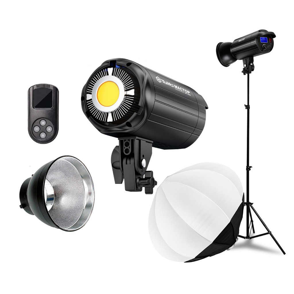 ไฟสตูดิโอ ไฟต่อเนื่อง Tolifo led Studio Light COB MT100S จัดส่งพรุ่งนี้