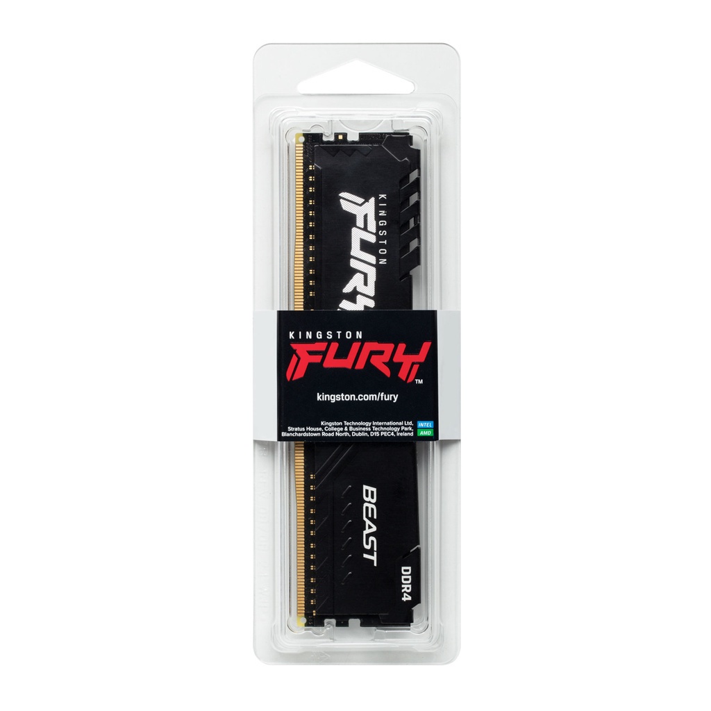 [จัดส่งตลอด 24]FURY BEAST DDR4 4GB 8GB 16GB 2400Mhz 2666Mhz 3200Mhz 3600Mhz RAM PC (แรมพีซี) รับประกัน 3 ปี - รูปที่ 6