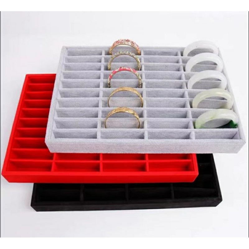 (รหัส PJ01-03)ถาดโชว์กำไล เครื่องประดับ