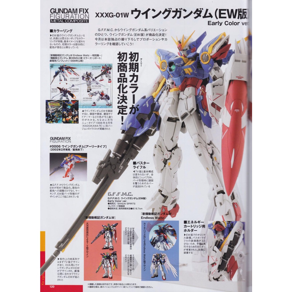 Metal Build GUNDAM FIX FIGURATION METAL COMPOSITE Wing Gundam (EW ...