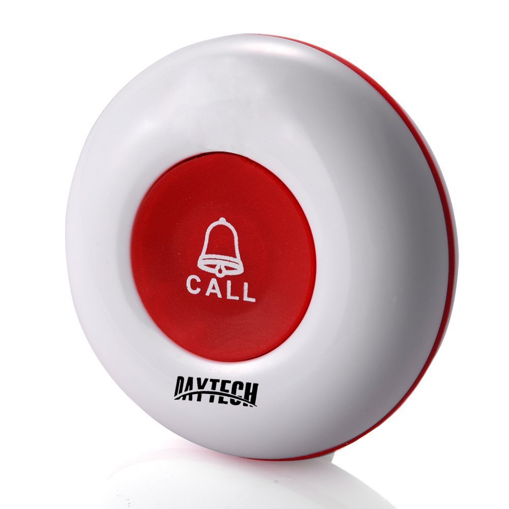 ปุ่มเพจเจอร์ไร้สาย DAYTECH สําหรับระบบโทรบริกร E-01A