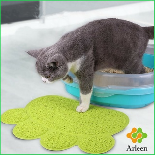 Arleen แผ่นดักทรายแมว พรมอุ้งเท้าแมวลับเล็บแมว Cat litter pad - Cat litter Mat