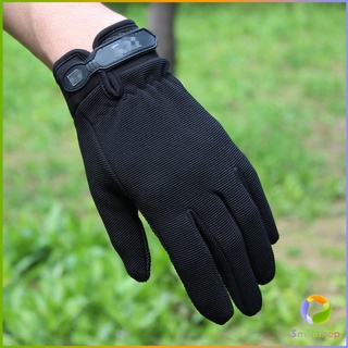 Smileshop ถุงมือมอเตอร์ไซค์ รุ่น 5.11 ไบค์เกอร์  Non-slip gloves