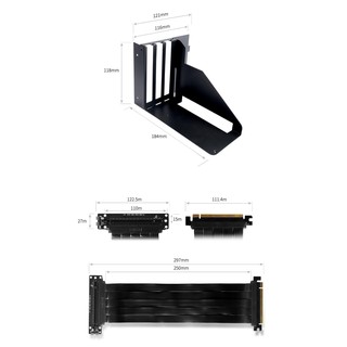 InWin PCI-E Riser Cable &amp; Socket Gen 3.0