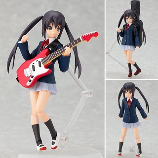 Max Factory งานแท้ Original Model Figma ฟิกม่า K-ON! เค-อง! ก๊วนดนตรีแป๋วแหวว Azusa Nakano นากาโนะ อาซึสะ ชุดนักเรียน