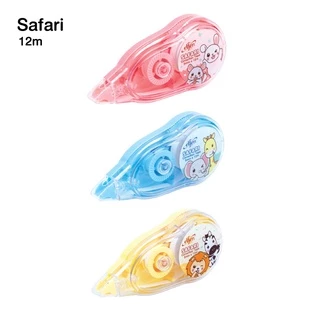 เทปลบคำผิด ลิควิดเทป Elfen 12m/6m คละสี รุ่น Safari/Gelato/Bingsu