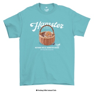 เสื้อยืดลาย HAMSTER ( แฮมสเตอร์ ) ( Classic Cotton Unisex by 【Nothing Hills】 ใหม่