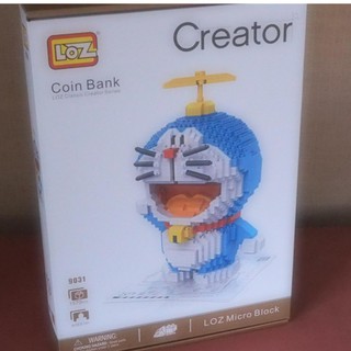 NT-LEPIN COIN BANK ตัวต่อเสริมทักษะและสมาธิ (แมวอ้วน)