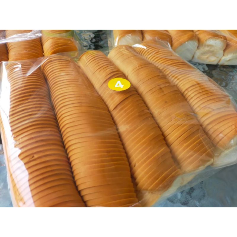 ขนมปังกะโหลกจิ๋วสไลด์บาง ขนาด 4  มิล แพค 5 แถว สำหรับทำปังกรอบ
