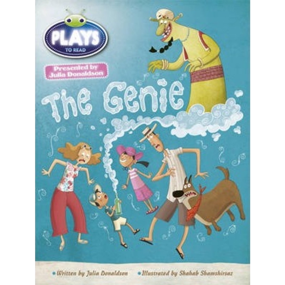 Bug Club Guided Plays โดย Julia Donaldson Year Two White The Genie โดย Julia Donaldson (ฉบับสหราชอาณ