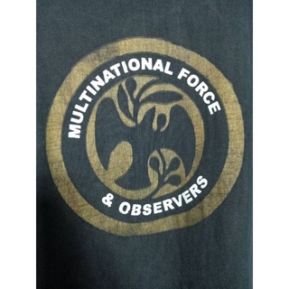 เสื้อยืด มือสอง MULTINATIONAL FORCE &amp; OBSERVERS XL อก 46