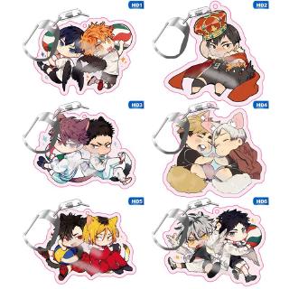 พวงกุญแจ ลายการ์ตูน haikyuu