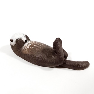 🇯🇵 Gachapon Zoo Zoo Zoo - Sleeping Animals Sea otter ไม่มีไข่ ไม่มีใบปิด ของแท้ญี่ปุ่น