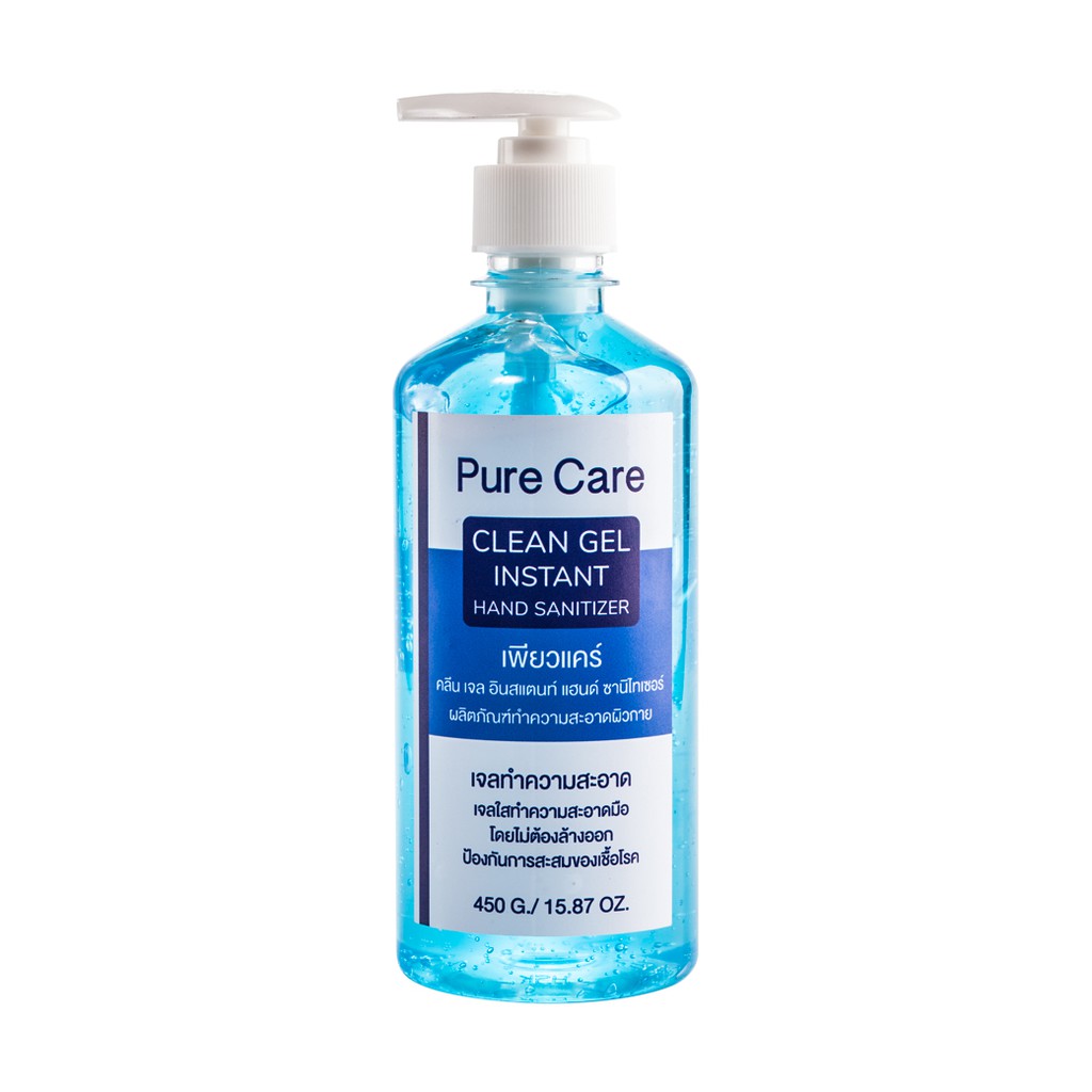 Pure Care Clean Gel Instant Hand Sanitizer 450g