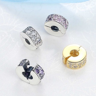 Pandora ตัวหยุดซิลิโคน DIY สําหรับของขวัญวันเกิดผู้หญิง p825