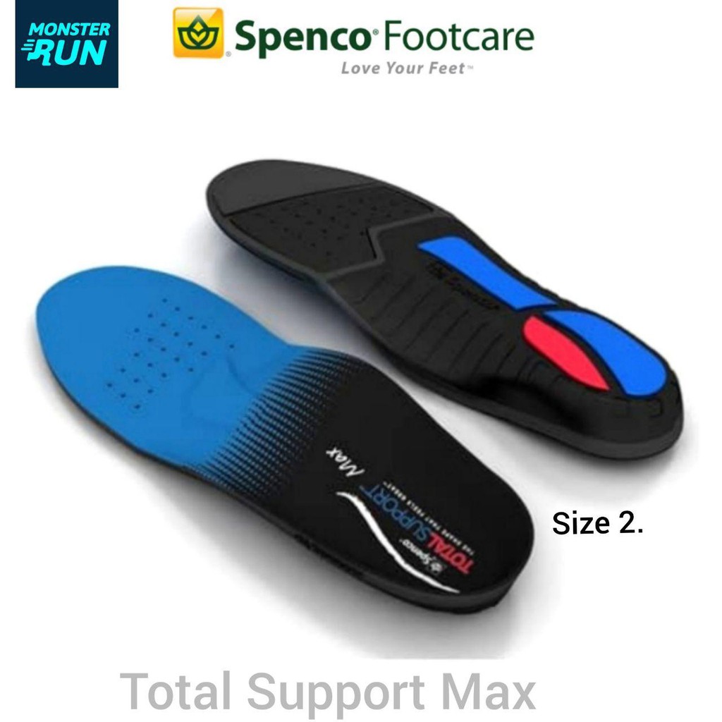 แผ่นรองรองเท้า Spenco Total Support Max