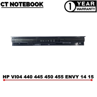 BATTERY HP VI04 PROBOOK 440 445 450 455 ENVY 14 15 17 PAVILION 14 / แบตเตอรี่โน๊ตบุ๊ค HP ประกัน 1 ปี พร้อมส่ง