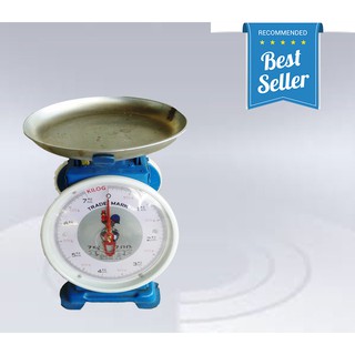 ** ส่งฟรี EMS  ** Scale เครื่องชั่งน้ำหนัก เครื่องชั่งสปริง รุ่น 7 กิโล ตราไก่ จานกลม